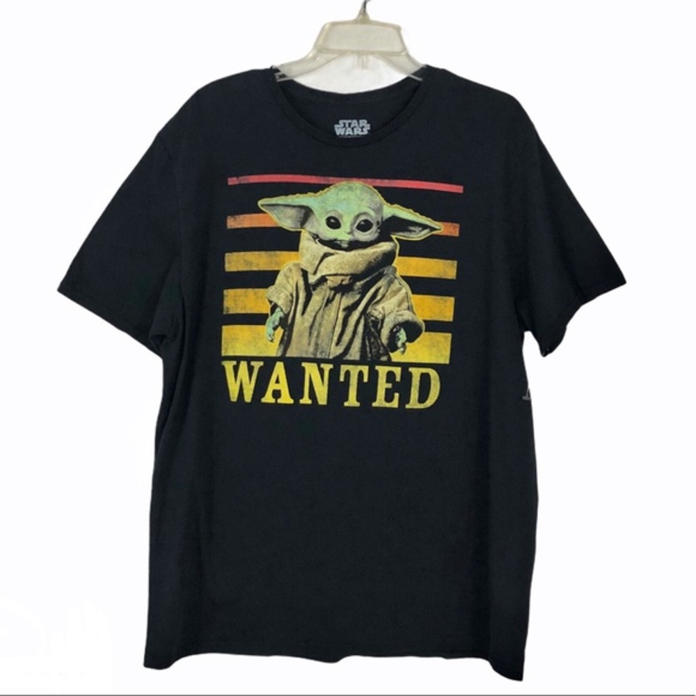 Star Wars Baby Yoda Wanted‎ Graphic T-shirt XL